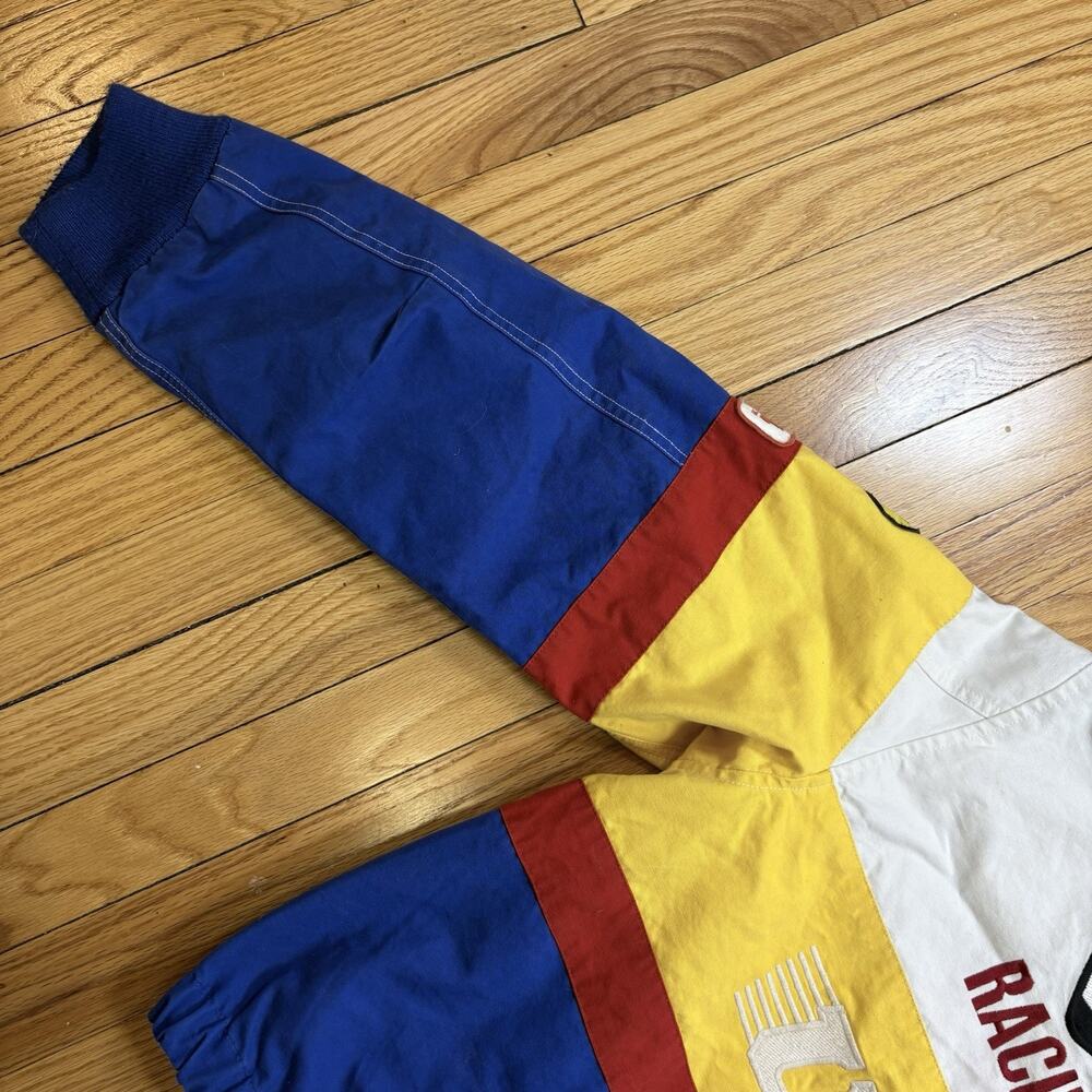 Polo Ralph Lauren USRL Racing NASCAR Canvas Bomber Jacket Size Medium Multicolor - Picture 13 of 15